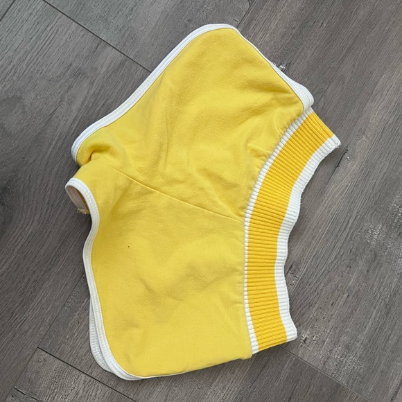 Yellow booty shorts. Girl size medium - Picture 2 of 6